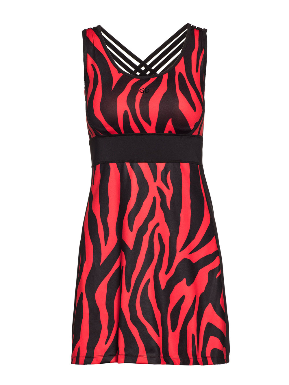 Tenisové šaty Tinda z kolekce Goldbergh Tiger Red
